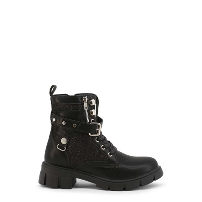 Shone Girl Shoes 245-001 Black